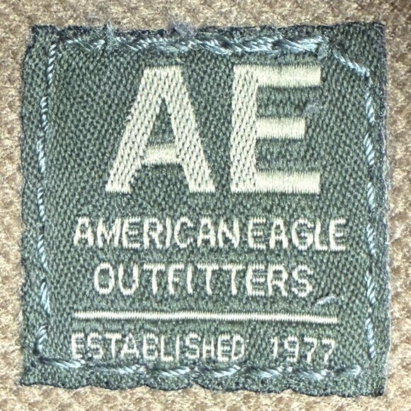 Men's AMERICAN EAGLE OUTFITTERS Brown Genuine Leather Lace-up Shoes- Size 10 - Picture 7 of 12